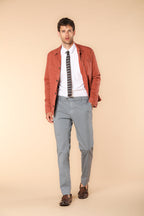 New York Times Elax pantalon chino homme en coton chevron Regular Fit