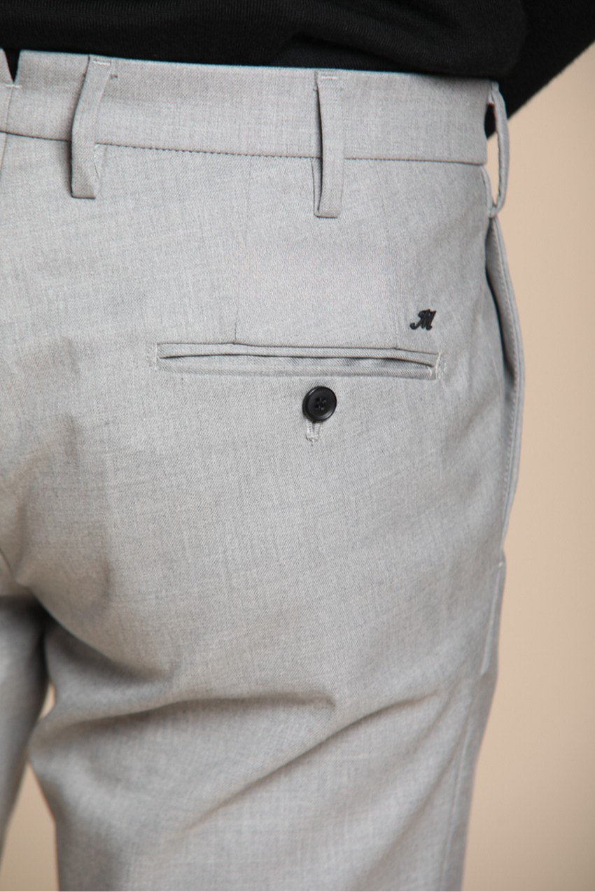 New York Herren Chinohose aus Baumwolle Wolle Regular Fit