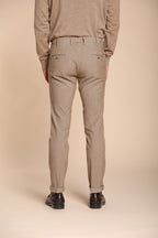 Foto 4 New York Sartoriale pantalone chino uomo stampa micro muline regular fit