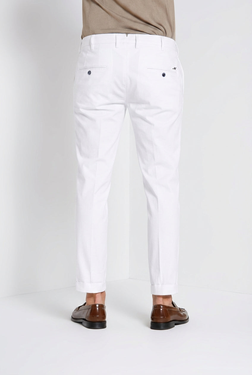 New York men's chino pants stretch gabardine regular fit ①