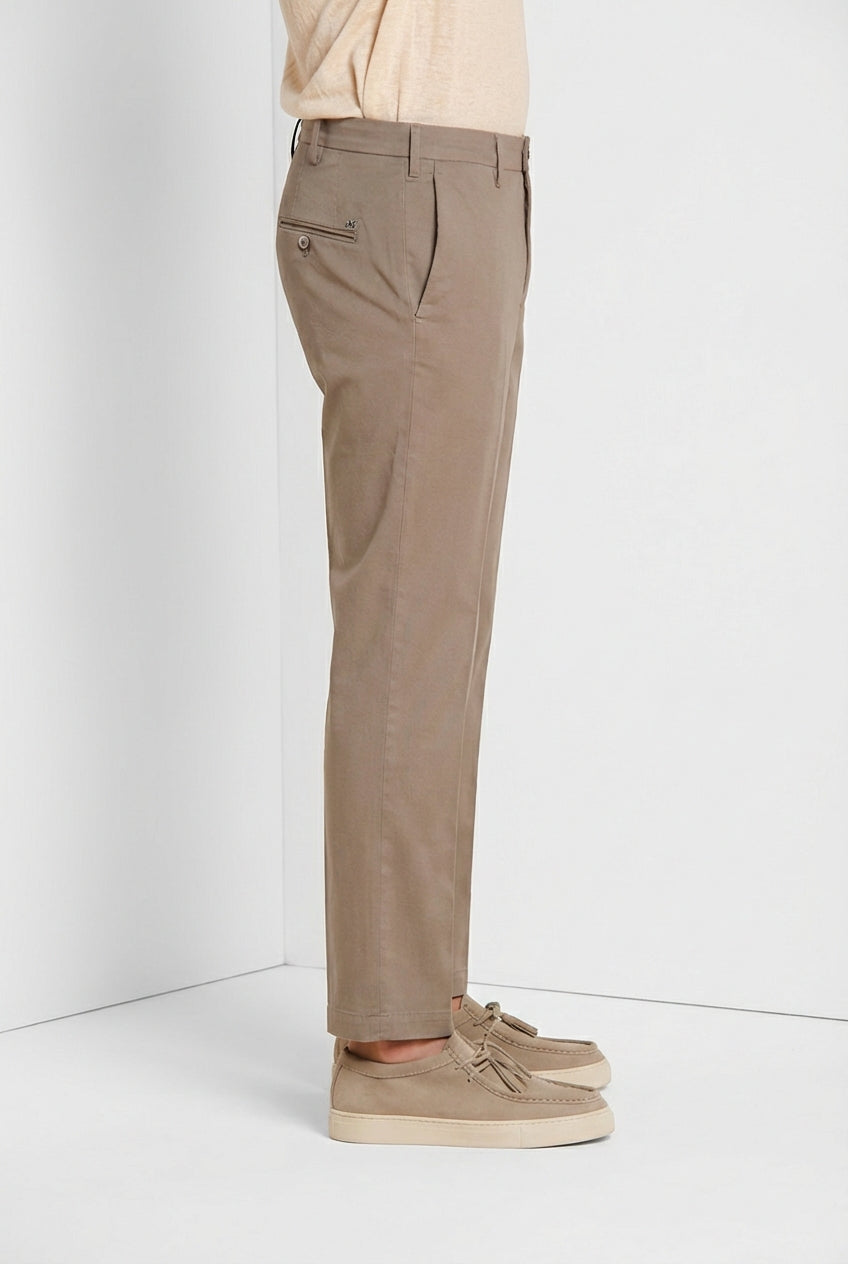 New York men's chino pants in stretch gabardine regular fit ①