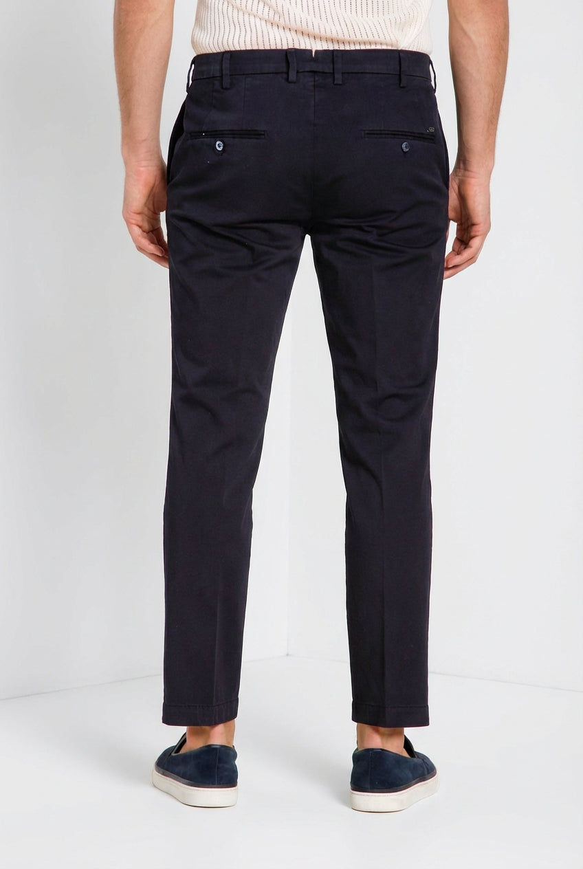 New York men's chino pants in stretch gabardine regular fit ①