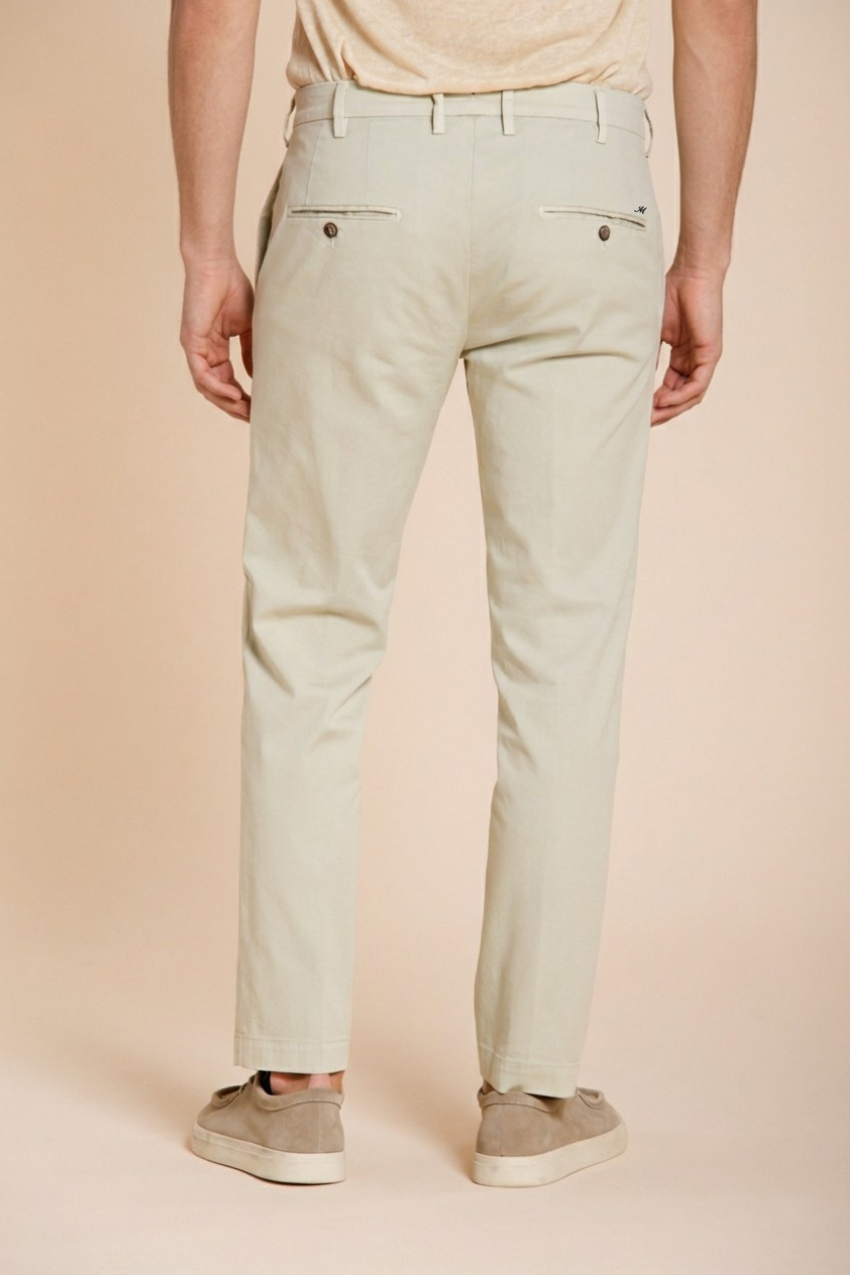 New York men's chino pants in stretch gabardine regular fit ①