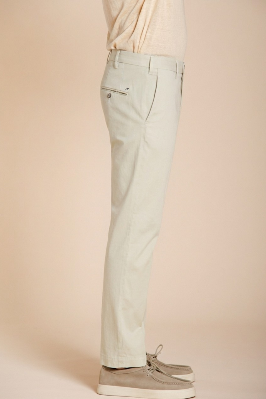 New York men's chino pants in stretch gabardine regular fit ①