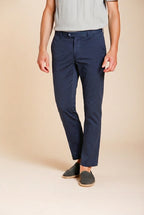 New York pantalon chino homme en gabardine stretch regular fit ①