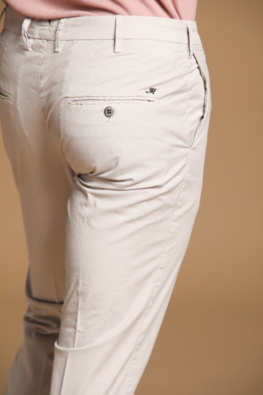 New York Sartoriale pantalon chino homme sartorial en coton pima regular fit 