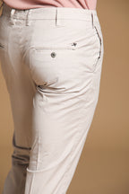 New York Sartoriale pantalon chino homme sartorial en coton pima regular fit 