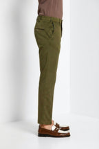New York men's chino pants in stretch gabardine regular fit ①