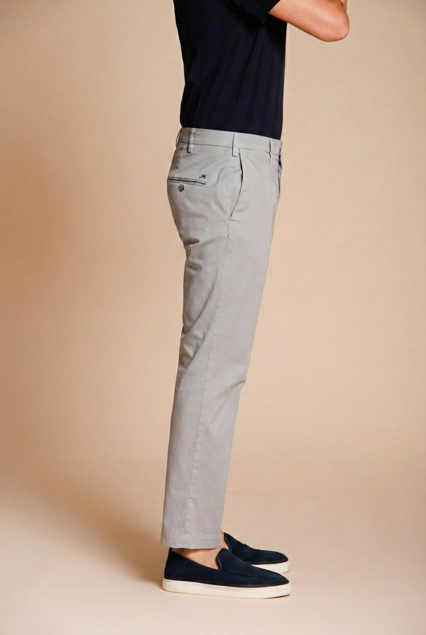 New York pantalon chino homme en gabardine stretch regular fit ①