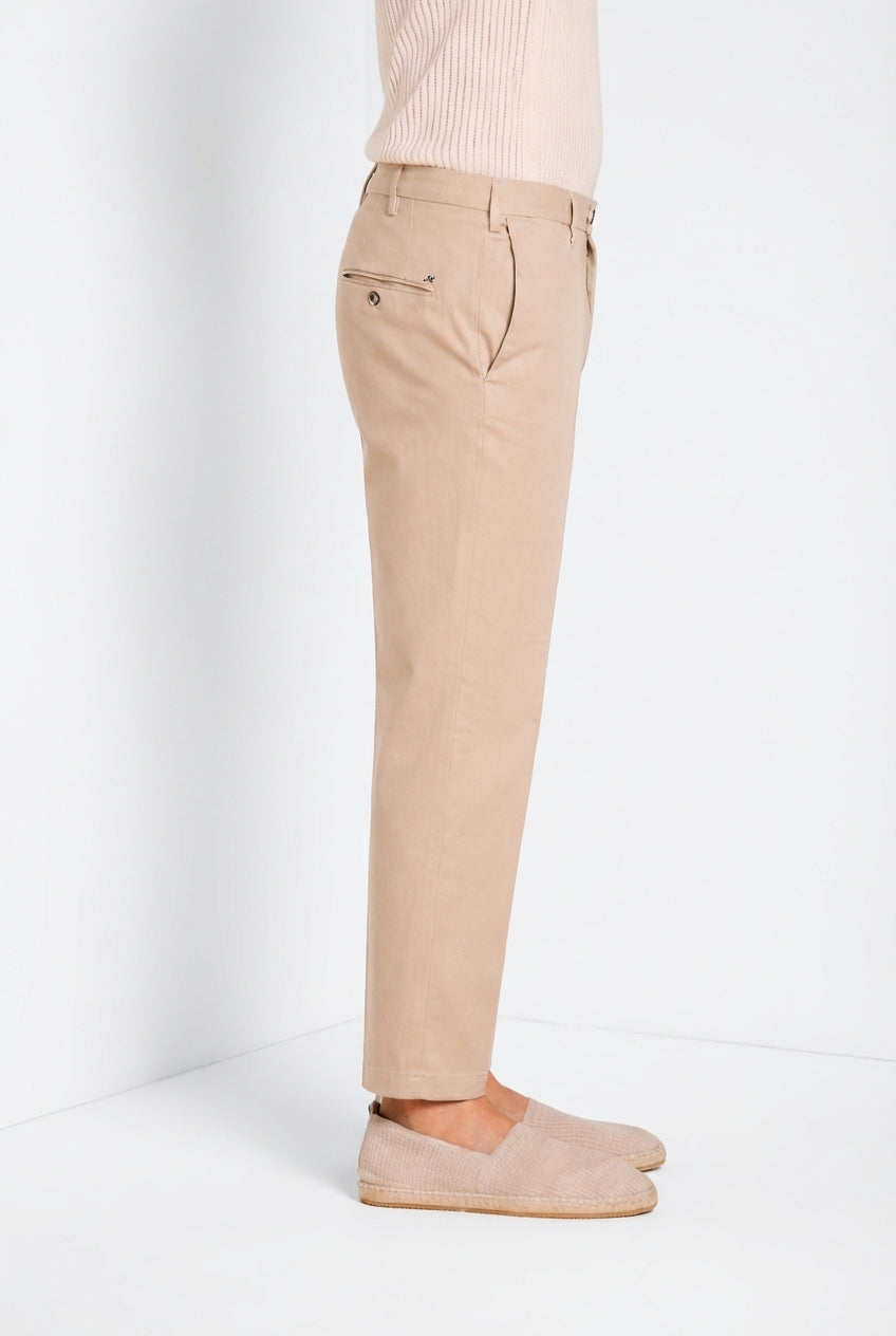 New York men's chino pants in stretch gabardine regular fit ①