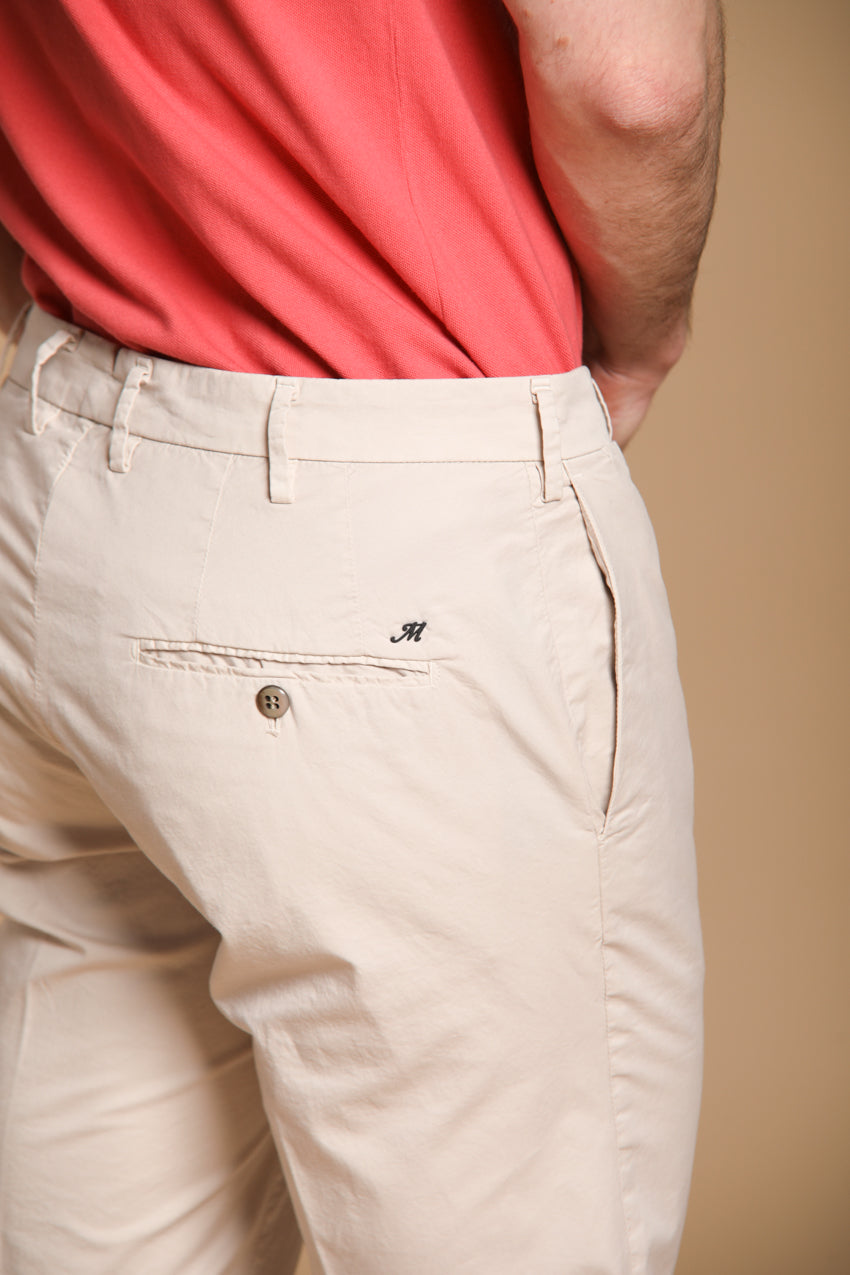 New York Sartoriale pantalon chino homme sartorial en coton pima regular fit 