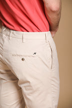 New York Sartoriale pantalon chino homme sartorial en coton pima regular fit 