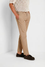 New York men's chino pants in stretch gabardine regular fit ①