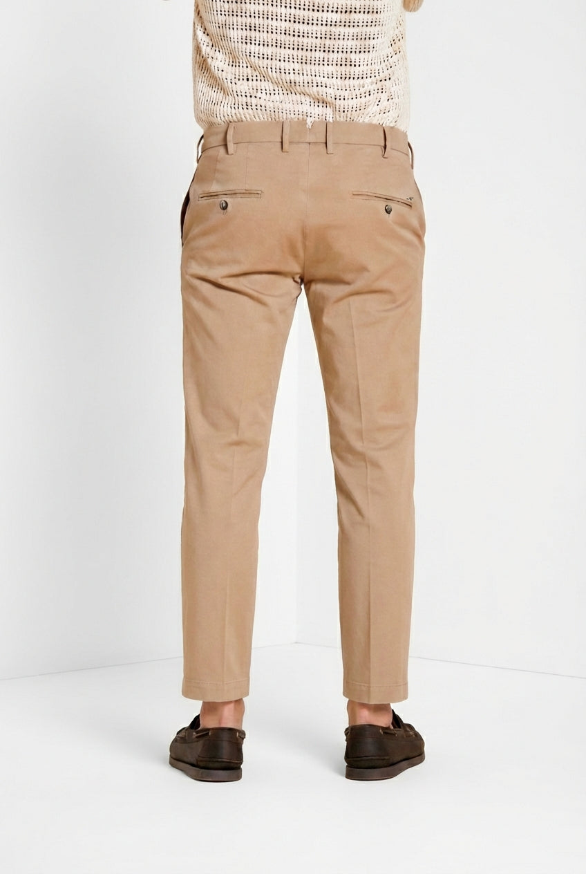 New York men's chino pants in stretch gabardine regular fit ①