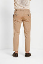 New York men's chino pants in stretch gabardine regular fit ①