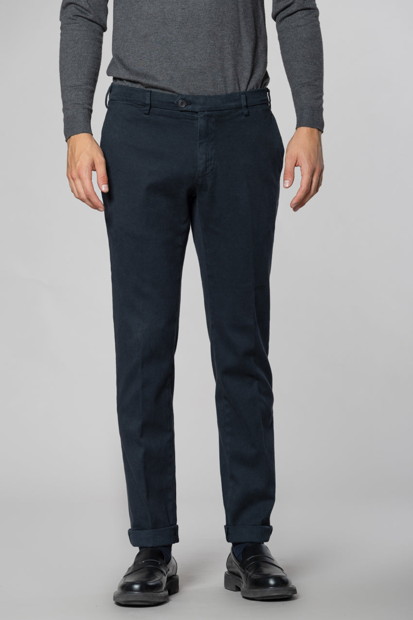 New York Sartoriale pantalon chino homme sartorial en coton cachemire regular fit