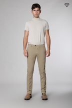 New York Sartoriale pantalone chino uomo sartoriale in cotone lana regular fit ①