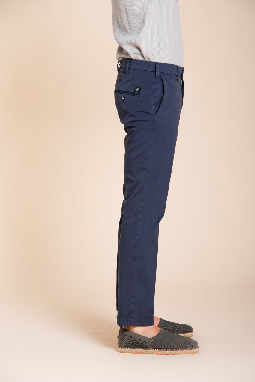 New York pantalon chino homme en gabardine stretch regular fit ①