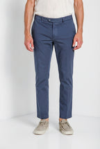 New York men's chino pants in stretch gabardine regular fit ①