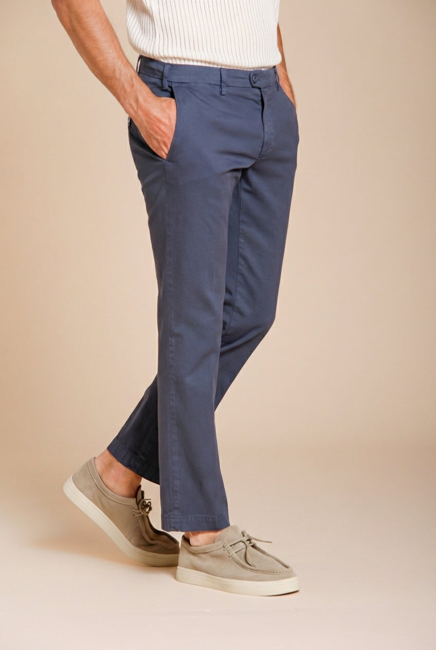 New York men's chino pants in stretch gabardine regular fit ①