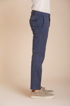 New York pantalone chino uomo in gabardina stretch regular fit ①