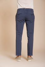 New York pantalone chino uomo in gabardina stretch regular fit ①