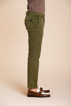 New York pantalon chino homme en gabardine stretch regular fit ①
