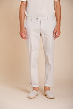 New York men's chino pants in stretch gabardine regular fit ①