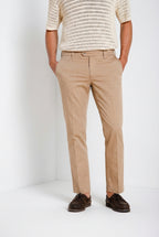 New York men's chino pants in stretch gabardine regular fit ①
