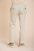New York pantalone chino uomo in gabardina stretch regular fit ①
