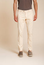 New York pantalon chino homme en gabardine stretch regular fit ①