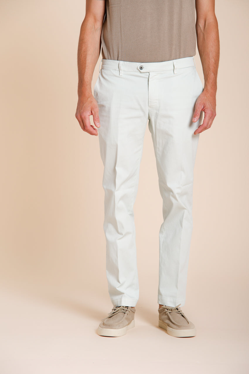 New York men's chino pants in stretch gabardine regular fit ①
