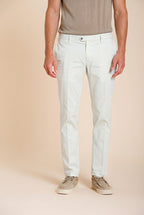 New York men's chino pants in stretch gabardine regular fit ①
