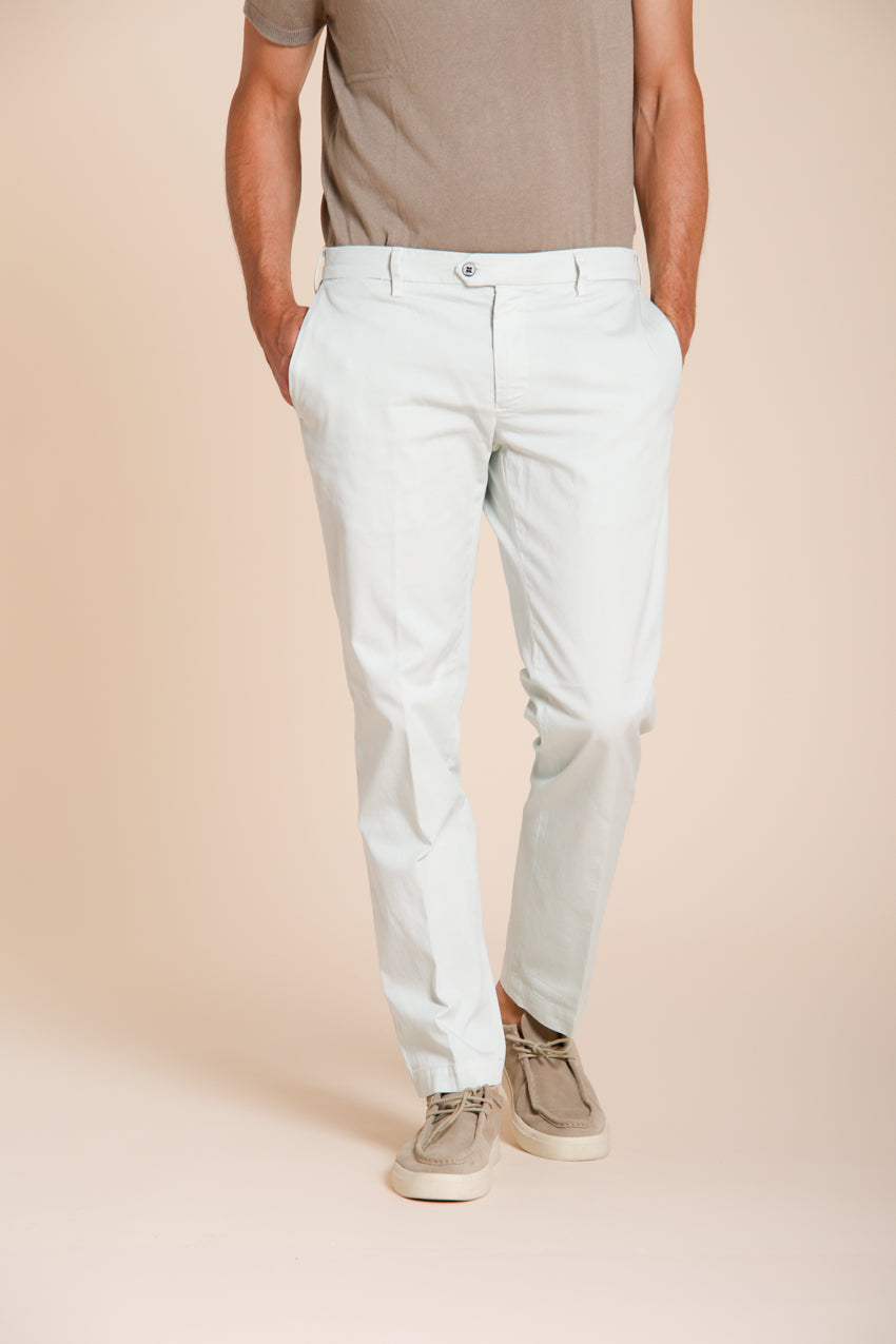 New York men's chino pants in stretch gabardine regular fit ①