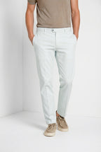 New York men's chino pants in stretch gabardine regular fit ①