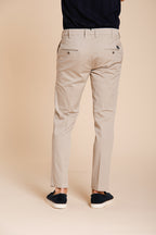New York pantalon chino homme en gabardine stretch regular fit ①