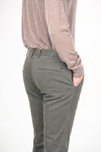 New York pantalone chino uomo in gabardina stretch regular fit ①
