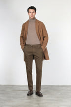 New York men's chino pants in stretch gabardine, regular fit