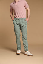 New York Cargo pantalon cargo homme en twill de coton et lyocell regular fit 