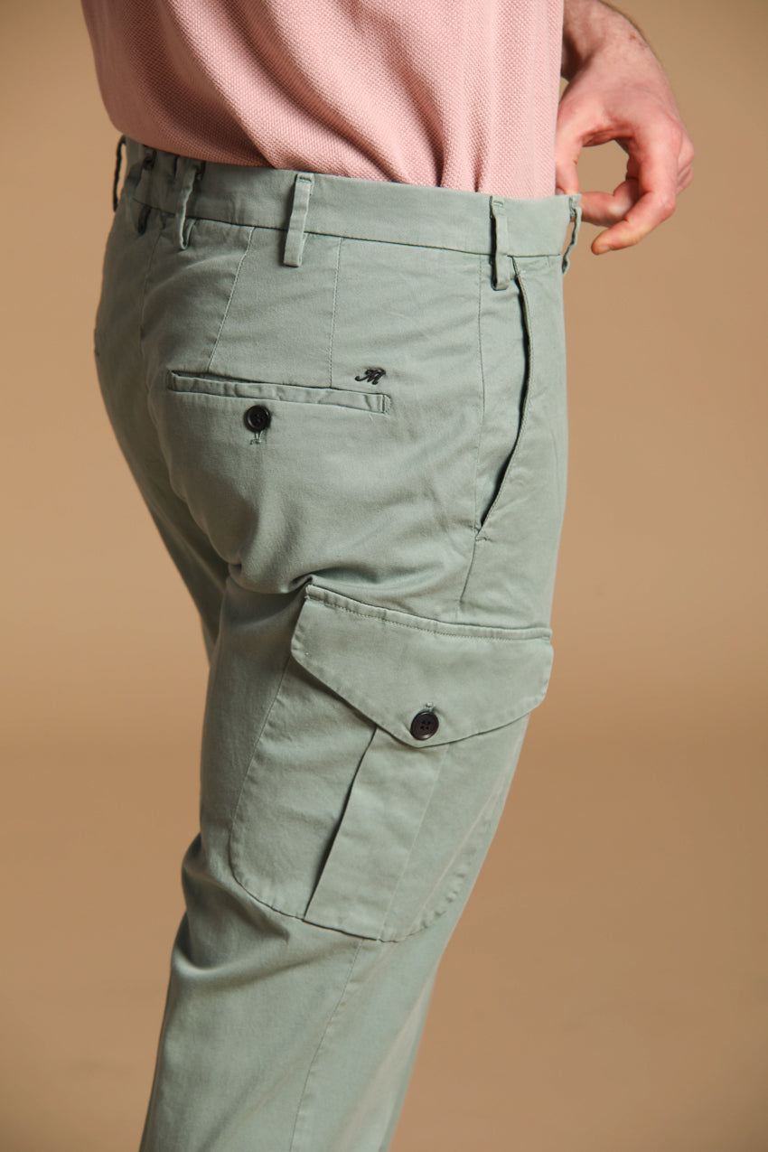 New York Cargo pantalon cargo homme en twill de coton et lyocell regular fit 