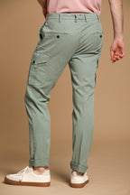 New York Cargo pantalon cargo homme en twill de coton et lyocell regular fit 
