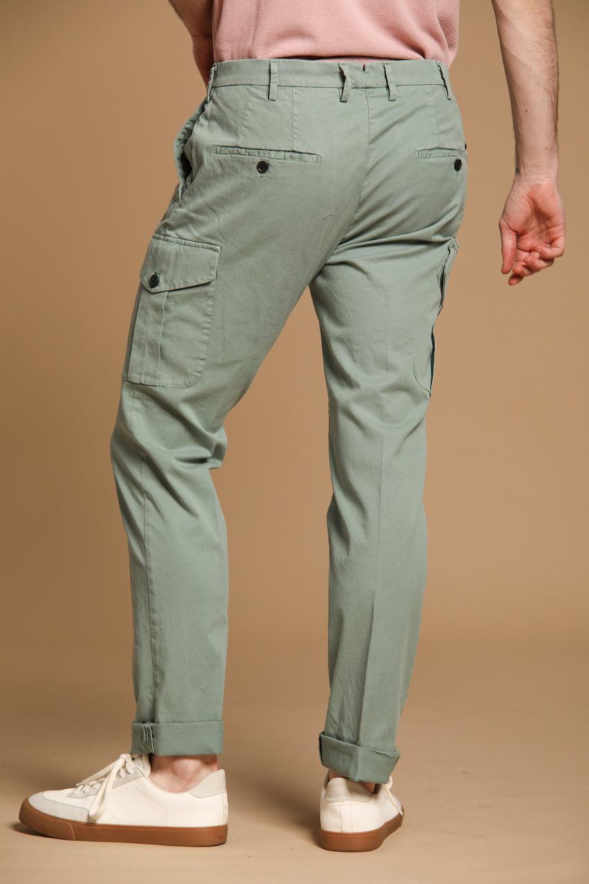New York Cargo pantalon cargo homme en twill de coton et lyocell regular fit 