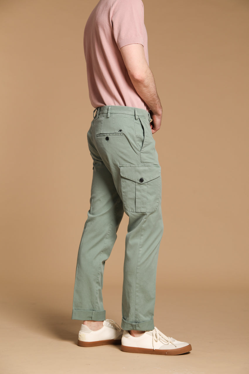 New York Cargo pantalon cargo homme en twill de coton et lyocell regular fit 