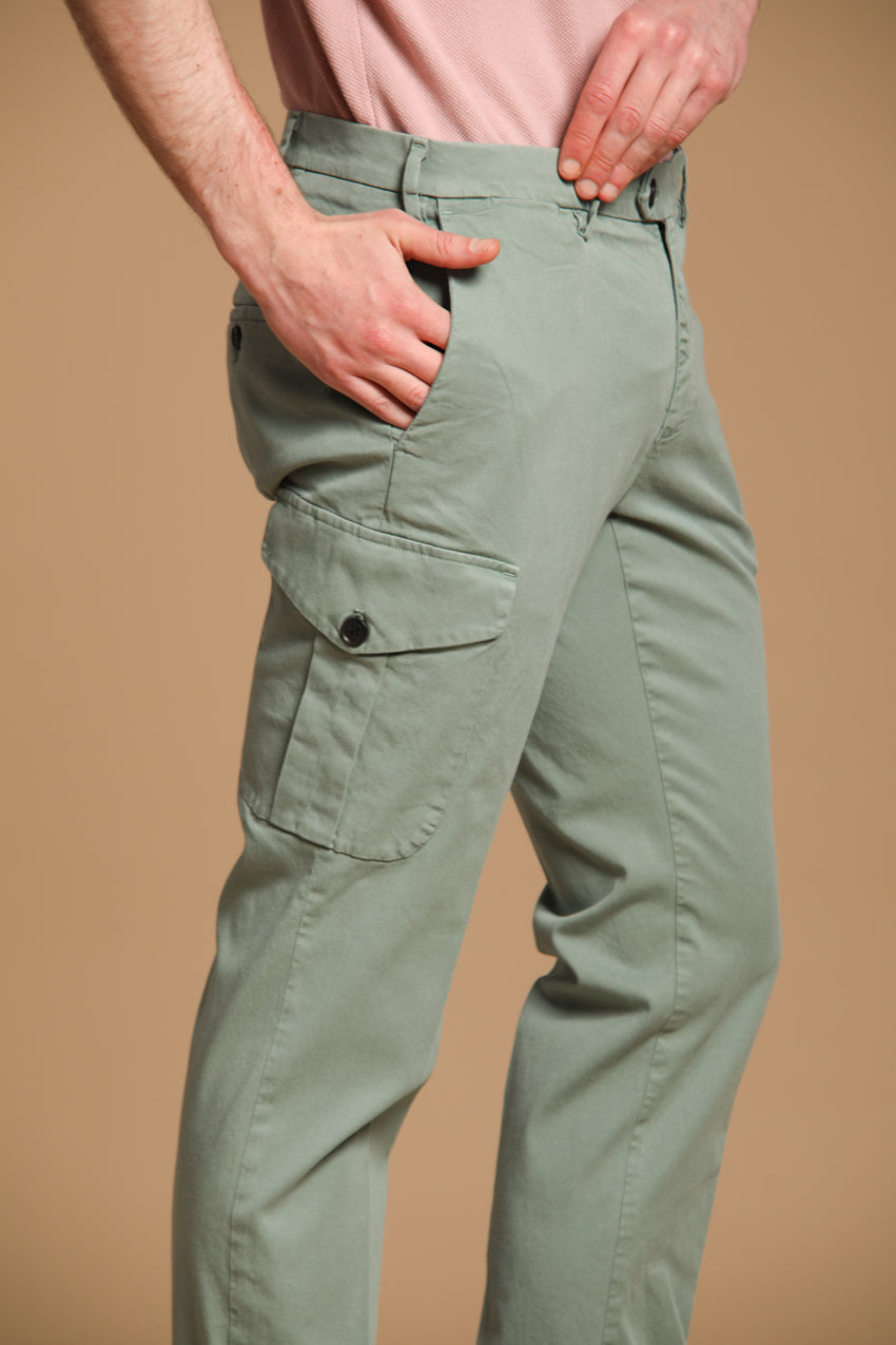 New York Cargo pantalon cargo homme en twill de coton et lyocell regular fit 