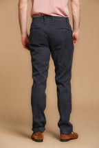 New York Time 1 Pinces pantalon chino homme en twill de lin et coton regular fit