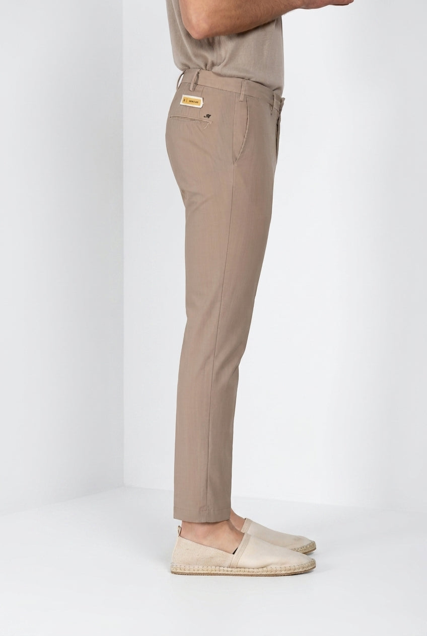 New York Hose Chino Herren aus Wolltwill regular fit