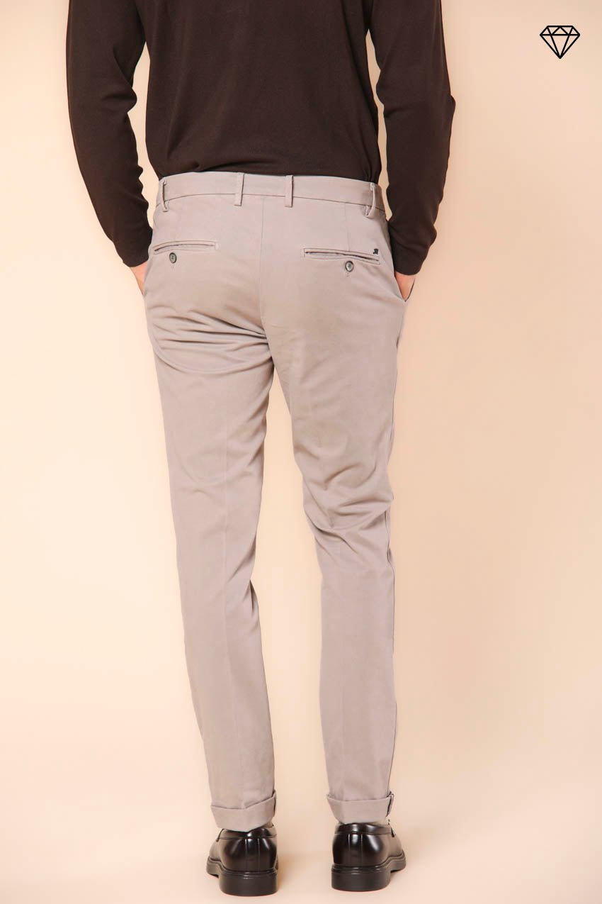 Milano Herren Chino Hose  aus Gabardine Stretch extra slim Fit ①