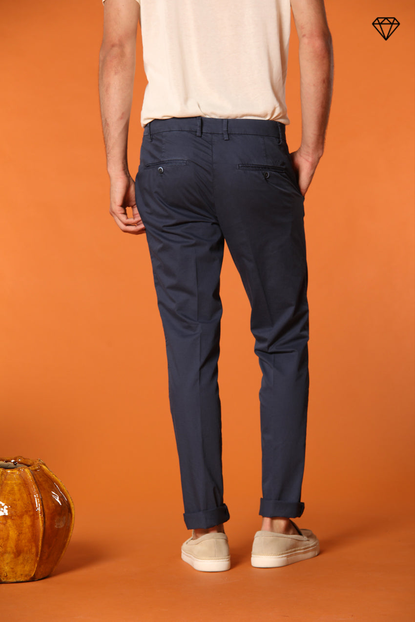 Milano pantalon chino homme en coton pima Extra Slim fit ①
