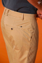 Milano men's chino pants in pima cotton extra slim fit ①