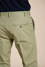 Milano Herren Chino Hose aus Gabardine Stretch extra slim fit ①